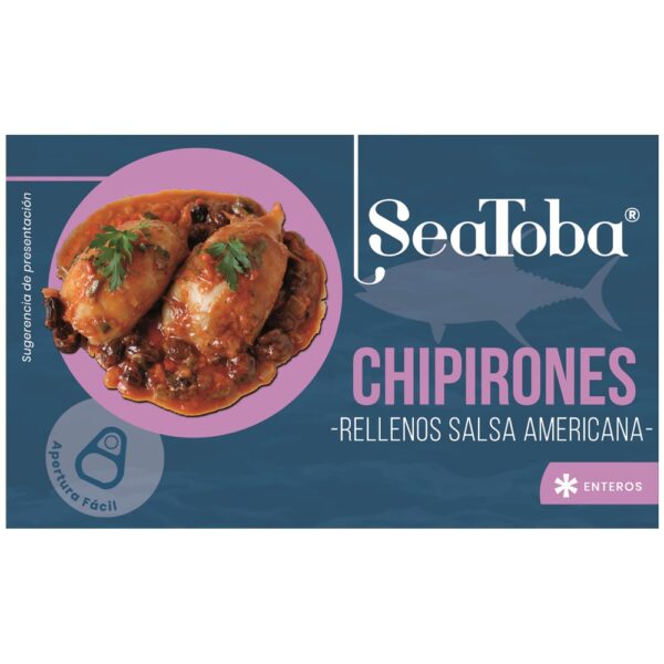 Chipirones Rellenos en salsa americana - SeaToba